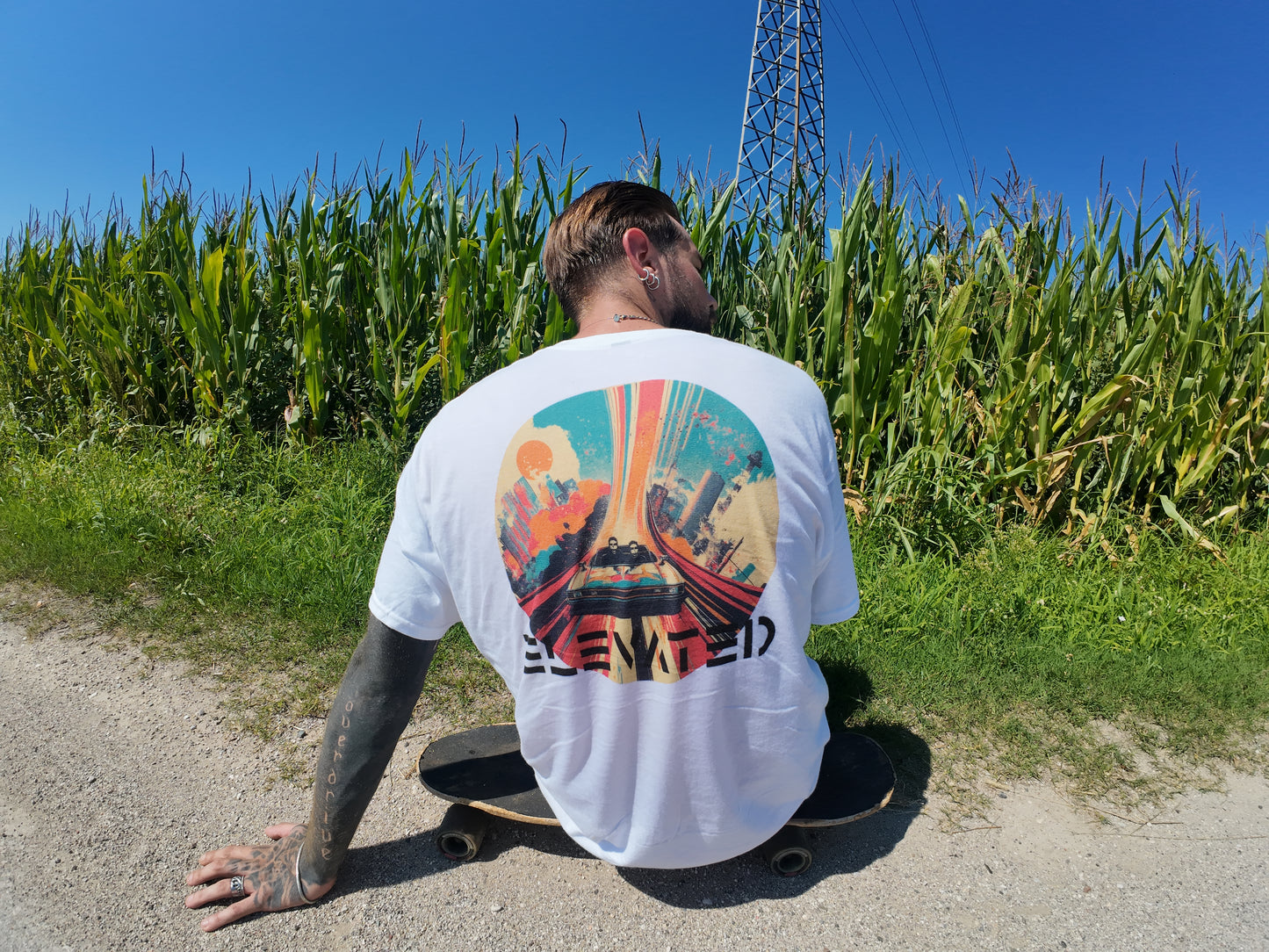 Adrenaline - White Tee