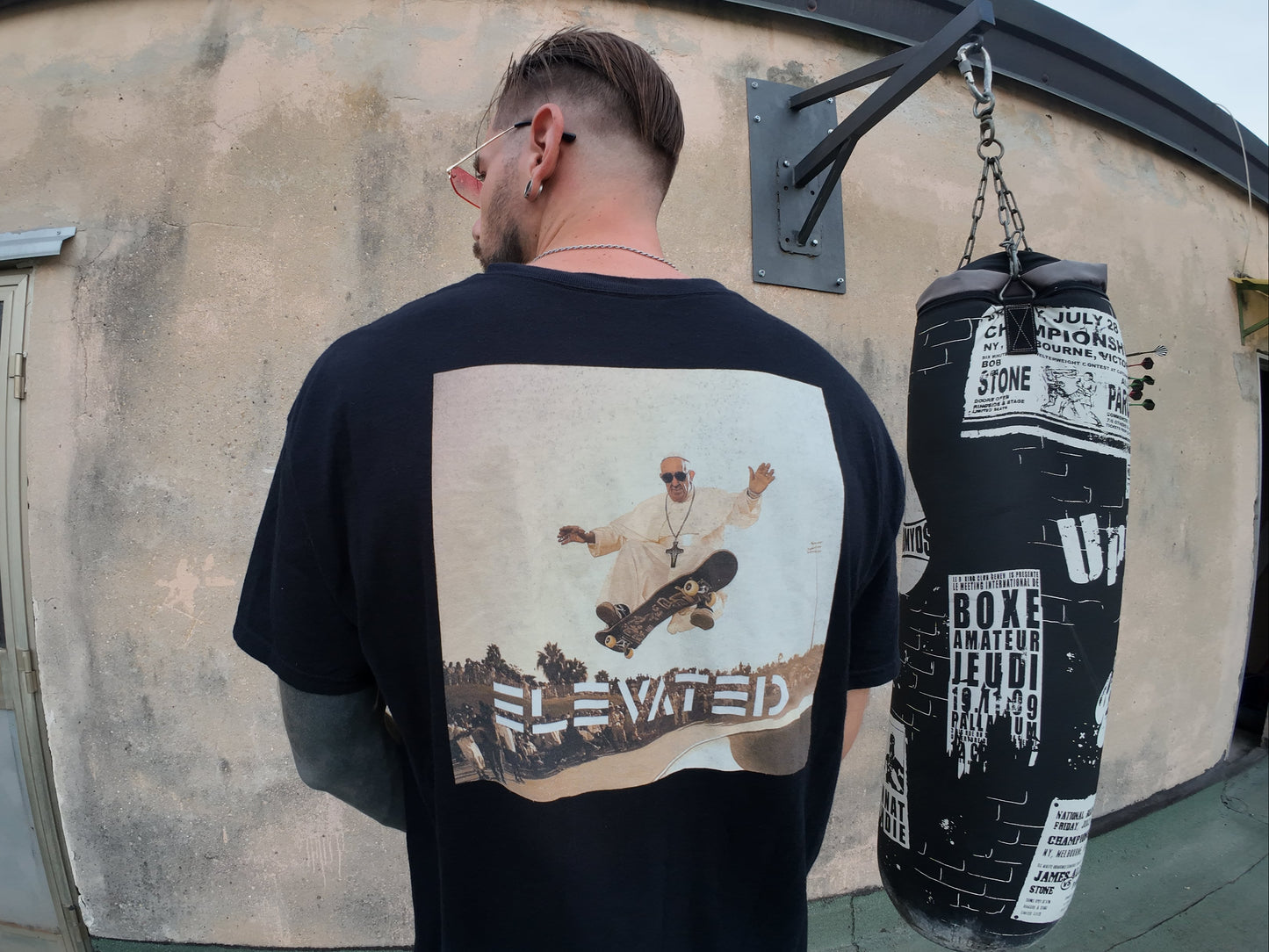 The Pope - Black Tee