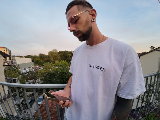 Adrenaline - White Tee